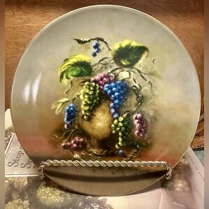 Lisa White vintage Vineyard Blessings Plates Set Of Two For Price Of One